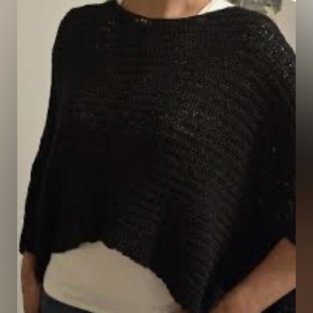 Helmut Lang Sweater Poncho
